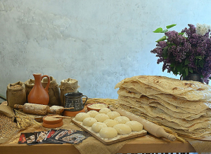 Լավաշի դիմանկարները՝ թեժաթուխ, ծաղիկ-ծաղիկ