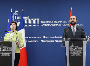 Հայաստանի և Ֆրանսիայի ԱԳ նախարարների համատեղ մամուլի ասուլիսը