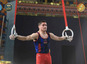 Արթուր Ավետիսյանը 3-րդն է օղակների մրցումներում. մարմնամարզության աշխարհի գավաթ