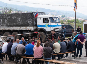«Չենք ընդունելու, Չենք հարմարվելու և Չենք անցնելու» կարգախոսով ակցիան Արցախում շարունակվում է թարմացված