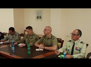 ՀՀ ՊՆ-ում դեսպանությունների ռազմական կցորդներին ներկայացվել են ադրբեջանական ագրեսիայի հետևանքները