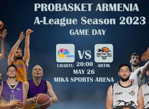 Մայիսի 26-ին կմեկնարկի Հայաստանի բասկետբոլի Ա-լիգայի կանոնավոր առաջնությոունը