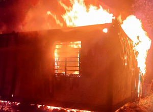 Հրդեհ Արմավիր քաղաքում