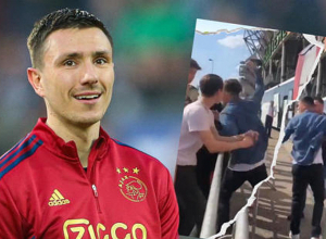 «Այաքսի» ֆուտբոլիստը բռունցքով հարվածել է իր թիմակցին վիրավորած երկրպագուին