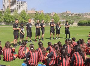 Իտալացիները Հայաստանում անցկացնում են ֆուտբոլային ճամբար