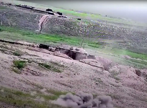 Ադրբեջանական բանակի ականանետային կրակի տեսանյութը