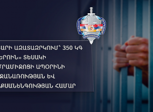 350 կգ «հերոին» տեսակի թմրամիջոցն իբրև չոր խմորիչ արկղերի հետ միասին առաքել է Հայաստան․ 9 տարվա ազատազրկման է դատապարտվել
