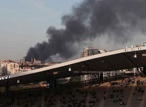 Ստամբուլում քաոս է չեմպիոնների լիգայի եզրափակիչ խաղից առաջ. երկինքը ծածկվել է սև ծխով