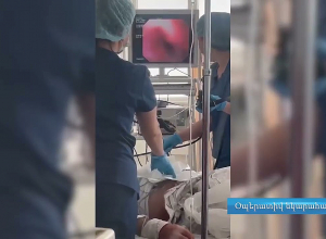 Քաղաքացու մարմնից դուրս է բերվել «հաշիշ» տեսակի թմրամիջոցին նմանվող փաթեթ