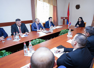 Աննա Վարդապետյանն Արմավիրի մարզի դատախազությունում խորհրդակցություն է անցկացրել