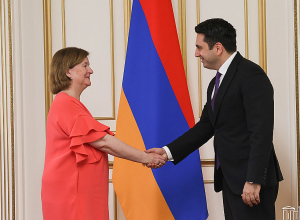 Ален Симонян принял председателя подкомитета Европарламента по вопросам безопасности и обороны