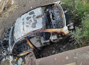 Ռուբինյանց փողոցում ավտոմեքենա է այրվել