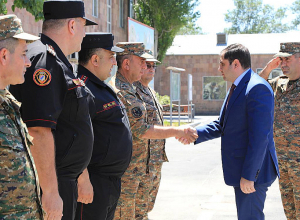 Սուրեն Պապիկյանն այցելել է ՀՀ ՊՆ կենտրոնական հավաքակայան