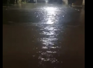 Различные улицы Гюмри вновь затопились дождём