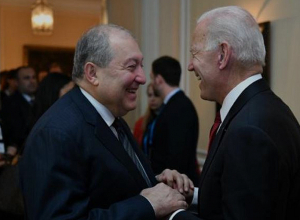 Հայոց ցեղասպանությունը պաշտոնապես ճանաչելու Ձեր պատմական քայլը հավերժ կմնա մեր հիշողության մեջ. Արմեն Սարգսյանը՝ Ջո Բայդենին