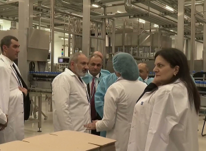 Փաշինյանը  ծանոթացել է Արտավազ բնակավայրի ջրերի գործարանի գործունեությանը