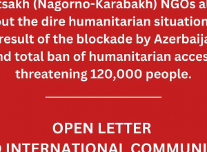 Արցախի քաղաքացիական հասարակության բաց նամակը միջազգային հանրությանը