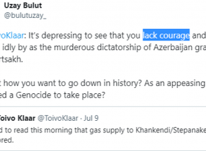 Թուրք լրագրողը Կլաարին մեղադրել է Ադրբեջանի բռնապետության դեմ անգործության մեջ