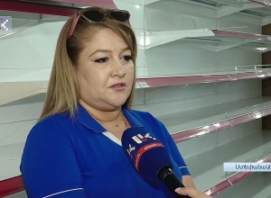 Երկար հերթեր՝ դատարկ խանութների դիմաց