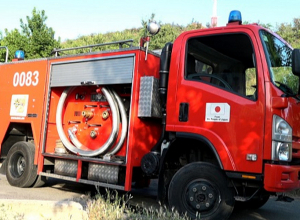 Շենավան գյուղի կենտրոնական փողոցում գտնվող պահեստում հրդեհ է բռնկվել