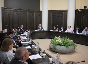 Под председательством вице-премьера Тиграна Хачатряна состоялось очередное заседание Совета по развитию МСП