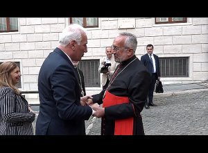 Նախագահ Վահագն Խաչատուրյանը հանդիպել է Իտալիայի հայկական համայնքի ներկայացուցիչների հետ