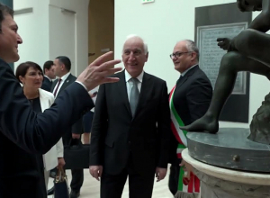 Նախագահ Վահագն Խաչատուրյանը հանդիպել է Հռոմի քաղաքապետ Ռոբերտո Գուալտիերիի հետ