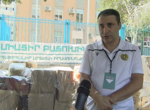 ՄԱԿ-ի շենքի մոտ  բերվող պարենն ու պարագաները չեն ուղարկվել այսօրվա բեռի հետ