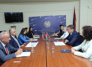 Գեղամ Գևորգյանը հյուրընկալել է Բելառուսի հակամենաշնորհային կարգավորման և առևտրի նախարարին