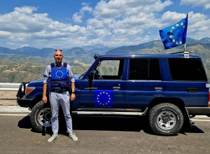 Հայաստանում Չեխիայի դեսպանն այցելել է Լաչինի միջանցքի սկզբնամաս