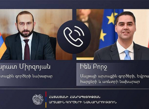 Միրզոյանն իր գործընկերոջն է ներկայացրել  Մալթա կատարած իր պաշտոնական այցից ի վեր տարածաշրջանում տեղի ունեցած զարգացումները