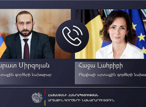 Հայաստանի և Բելգիայի ԱԳ նախարարների հեռախոսազրույցը