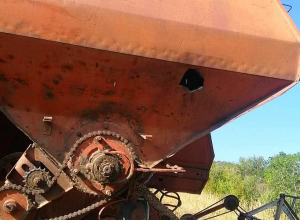 Азербайджанцы обстреляли комбайн