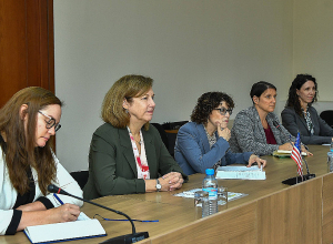 Встреча замминистра ИД РА с заместителем госсекретаря США по консульским вопросам