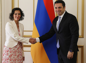 Ален Симонян принял министра иностранных дел Бельгии