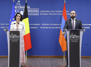 Հայաստանի եւ  Բելգիայի ԱԳ նախարարները պատասխանել են լրագրողների հարցերին