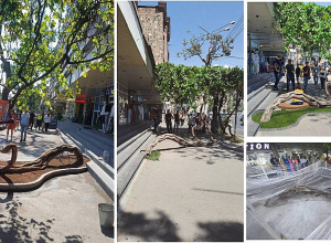 Խաղողի վազն իր բնական ձեւավորմամբ թելադրել է դիզայներական նոր լուծում