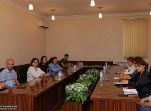 ԱՀ ԱԺ նախագահը հանդիպել է Արցախի լրագրողական համայնքի ներկայացուցիչների հետ