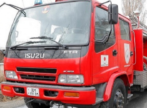 Հրդեհի ահազանգ խանութի տանիքում