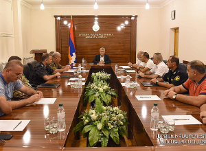 Исполняющий обязанности Президента Республики Арцах созвал совещание по ситуации в Арцахе