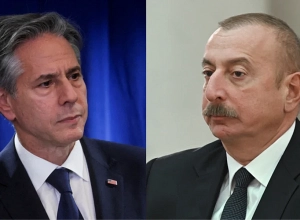 Բլինքենն Ալիևին է փոխանցել ԱՄՆ-ի մտահոգությունը Լեռնային Ղարաբաղում հումանիտար իրավիճակի վատթարացման կապակցությամբ