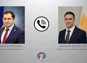 Սուրեն Պապիկյանը Կիպրոսի պաշտպանության նախարարին է ներկայացրել վերջին օրերին հայ-ադրբեջանական սահմանին տիրող իրավիճակը