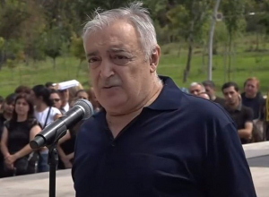 Կարեն Դեմիրճյանի ավագ որդու՝ Սամվել Դեմիրճյանի խոսքը արձանի բացման արարողությանը