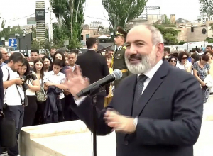 Փաշինյանի ելույթը արձանի բացման արարողության ժամանակ