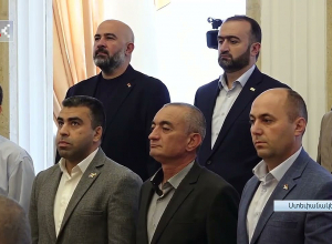 Արցախի 5-րդ նախագահ Սամվել Շահրամանյանի երդման արարողությունը