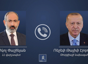 Состоялся телефонный разговор премьер-министра Армении и президента Турции