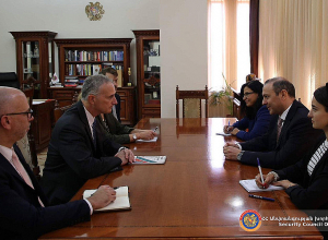 ԱԽ քարտուղար Արմեն Գրիգորյանն ընդունել է ԵԱՀԿ Մինսկի խմբի ամերիկացի համանախագահին