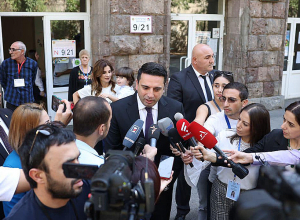 «Այսօրվա ընտրությամբ կուժեղացնենք մեր երկրի անվտանգությունը». Ալեն Սիմոնյան