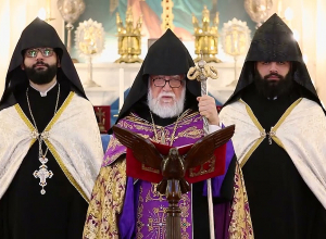 Ն.Ս.Օ.Տ.Տ. Արամ Ա. Կաթողիկոսին պատգամը Արցախի վերջին իրադարձութիւններուն մասին