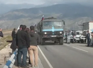 Ռուս խաղաղապահների շուրջ 15 բեռնատար Հայաստանից Արցախ է անցել